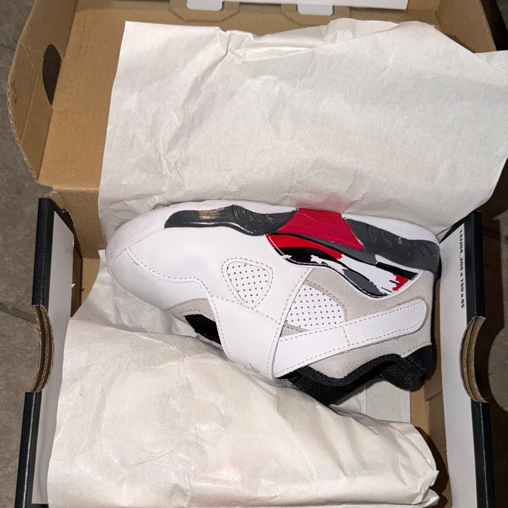Jordan Kids Sneakers White and Red